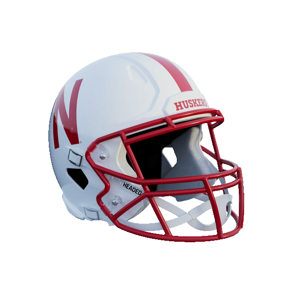 University of Nebraska Helmet – LightHeaded