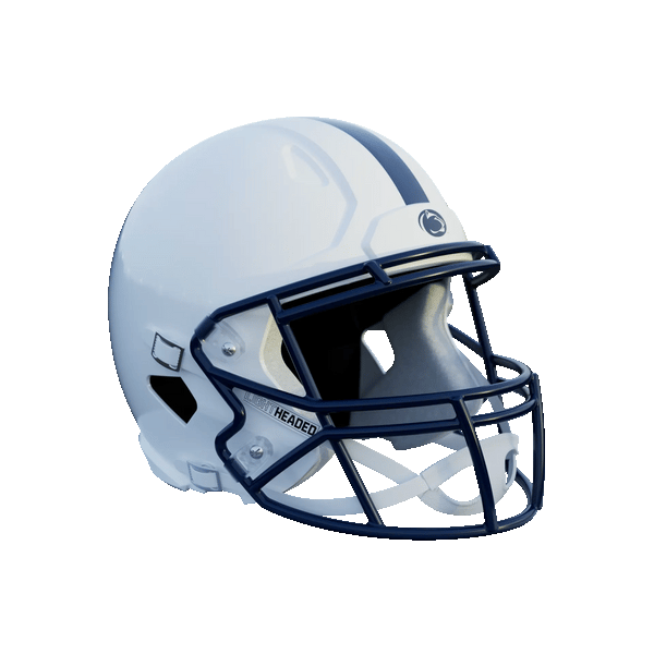 Penn State University Helmet