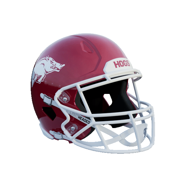 University of Arkansas Helmet – LightHeaded