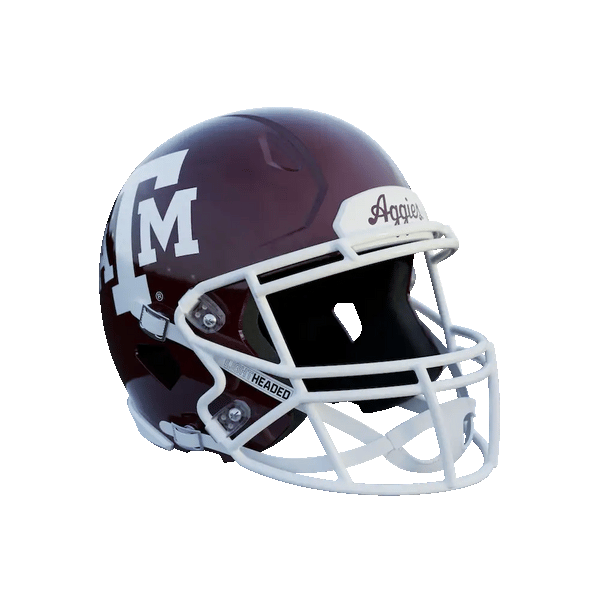 Texas A&M University Helmet – LightHeaded